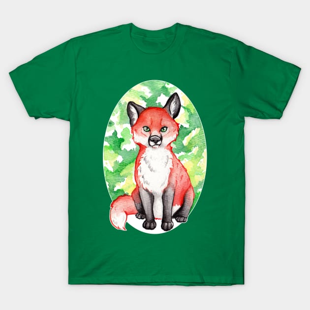 What the Fox T-Shirt by TaksArt